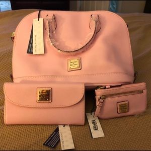 Dooney & Bourke Satchel, Wallet & Coin Purse